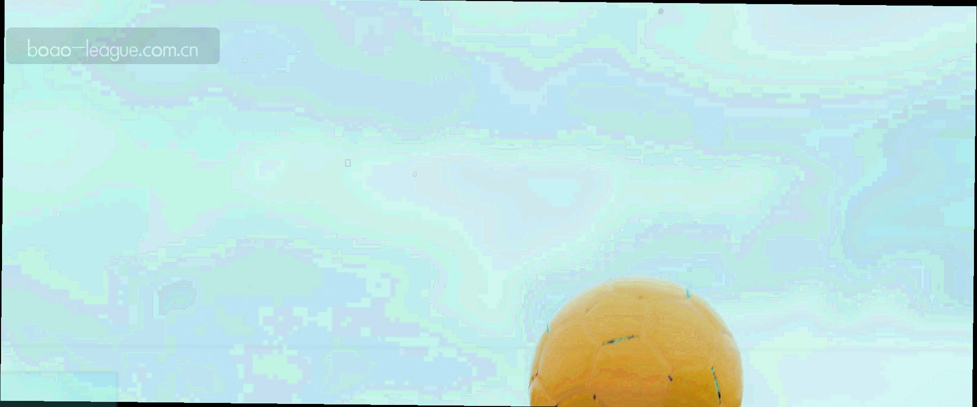 草皮边缘与白色边线构成的对角几何纹理